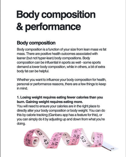 Everyday Nutrition Cookbook: Fat Loss & Performance Recipe Guide - Ganbaru Method
