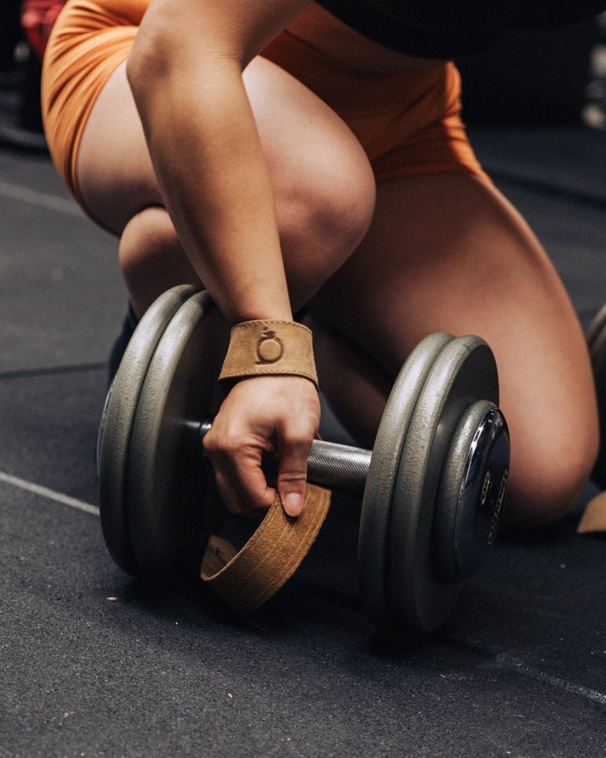 Leather Lifting Straps - Ganbaru Method