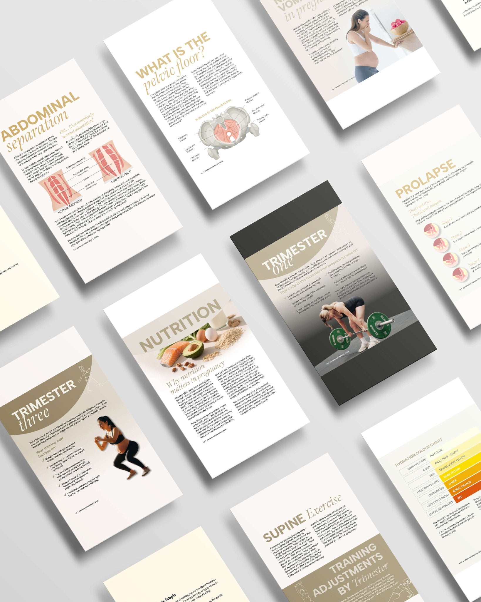 Prenatal Strength Program Bundle - Ganbaru Method